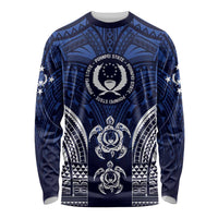 FSM Pohnpei States Long Sleeve Shirt Micronesia Six 9 One Polynesian Tribal Pattern