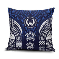 FSM Pohnpei States Pillow Cover Micronesia Six 9 One Polynesian Tribal Pattern - Polynesian Pride