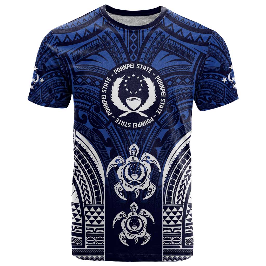 FSM Pohnpei States T Shirt Micronesia Six 9 One Polynesian Tribal Pattern