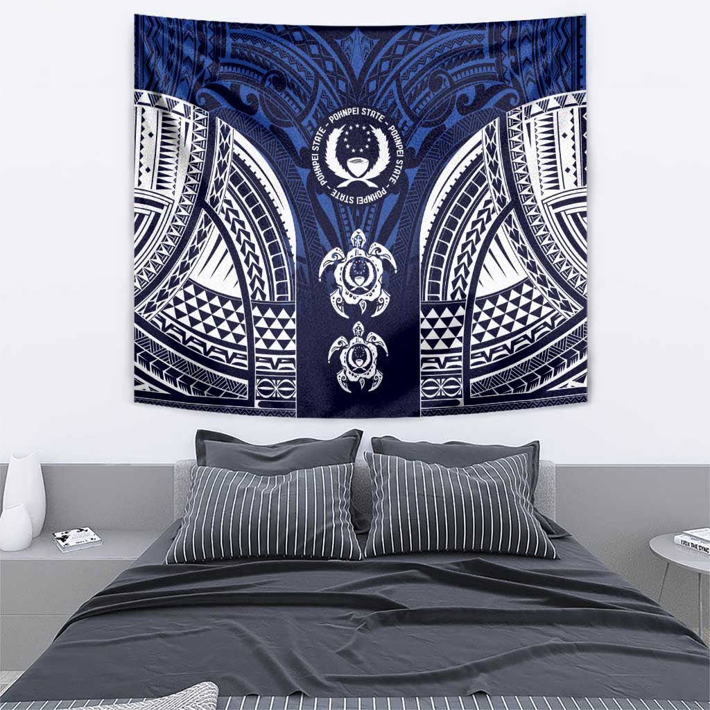 FSM Pohnpei States Tapestry Micronesia Six 9 One Polynesian Tribal Pattern