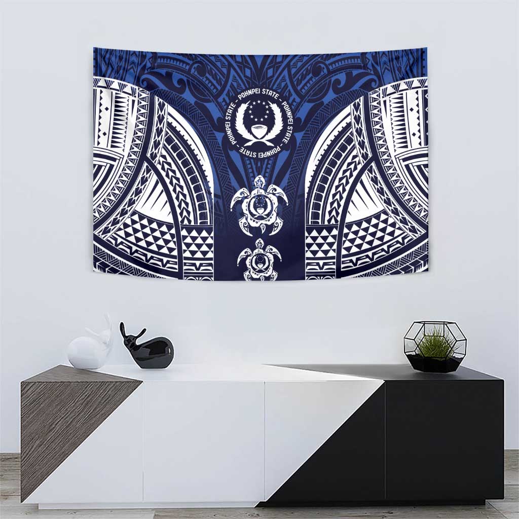 FSM Pohnpei States Tapestry Micronesia Six 9 One Polynesian Tribal Pattern