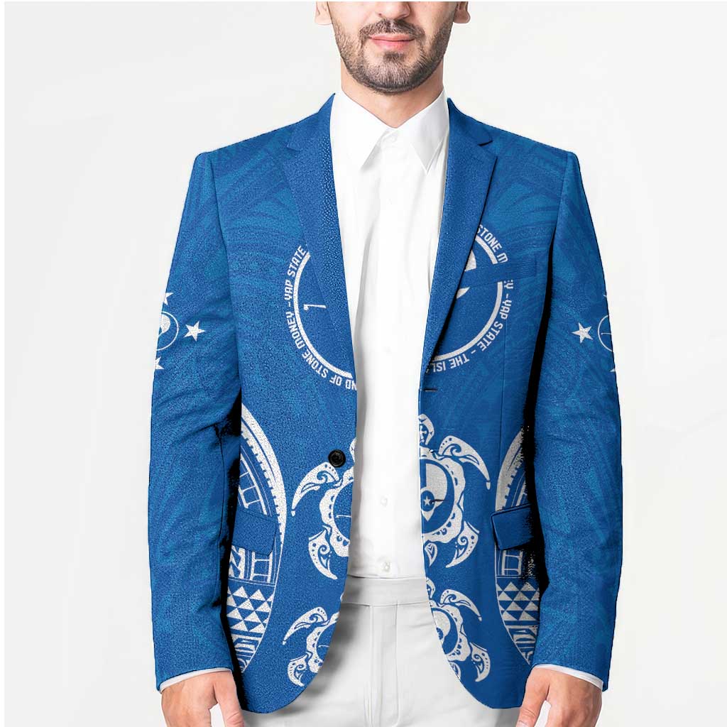 FSM Yap States Blazer Micronesia Six 9 One Polynesian Tribal Pattern - Polynesian Pride