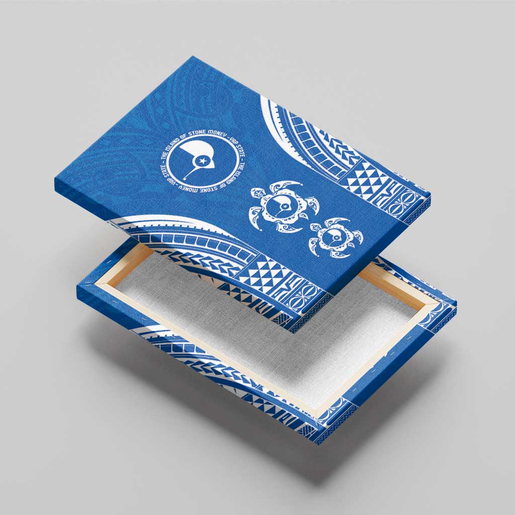 FSM Yap States Canvas Wall Art Micronesia Six 9 One Polynesian Tribal Pattern