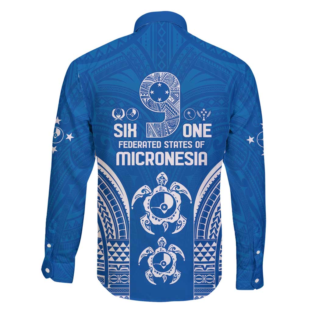 FSM Yap States Family Matching Puletasi and Hawaiian Shirt Micronesia Six 9 One Polynesian Tribal Pattern