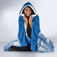 FSM Yap States Hooded Blanket Micronesia Six 9 One Polynesian Tribal Pattern