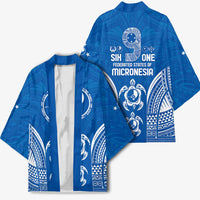FSM Yap States Kimono Micronesia Six 9 One Polynesian Tribal Pattern - Polynesian Pride