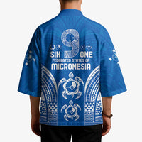 FSM Yap States Kimono Micronesia Six 9 One Polynesian Tribal Pattern - Polynesian Pride