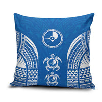 FSM Yap States Pillow Cover Micronesia Six 9 One Polynesian Tribal Pattern - Polynesian Pride