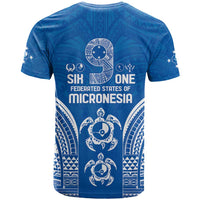 FSM Yap States T Shirt Micronesia Six 9 One Polynesian Tribal Pattern