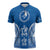 FSM Yap States Zipper Polo Shirt Micronesia Six 9 One Polynesian Tribal Pattern - Polynesian Pride