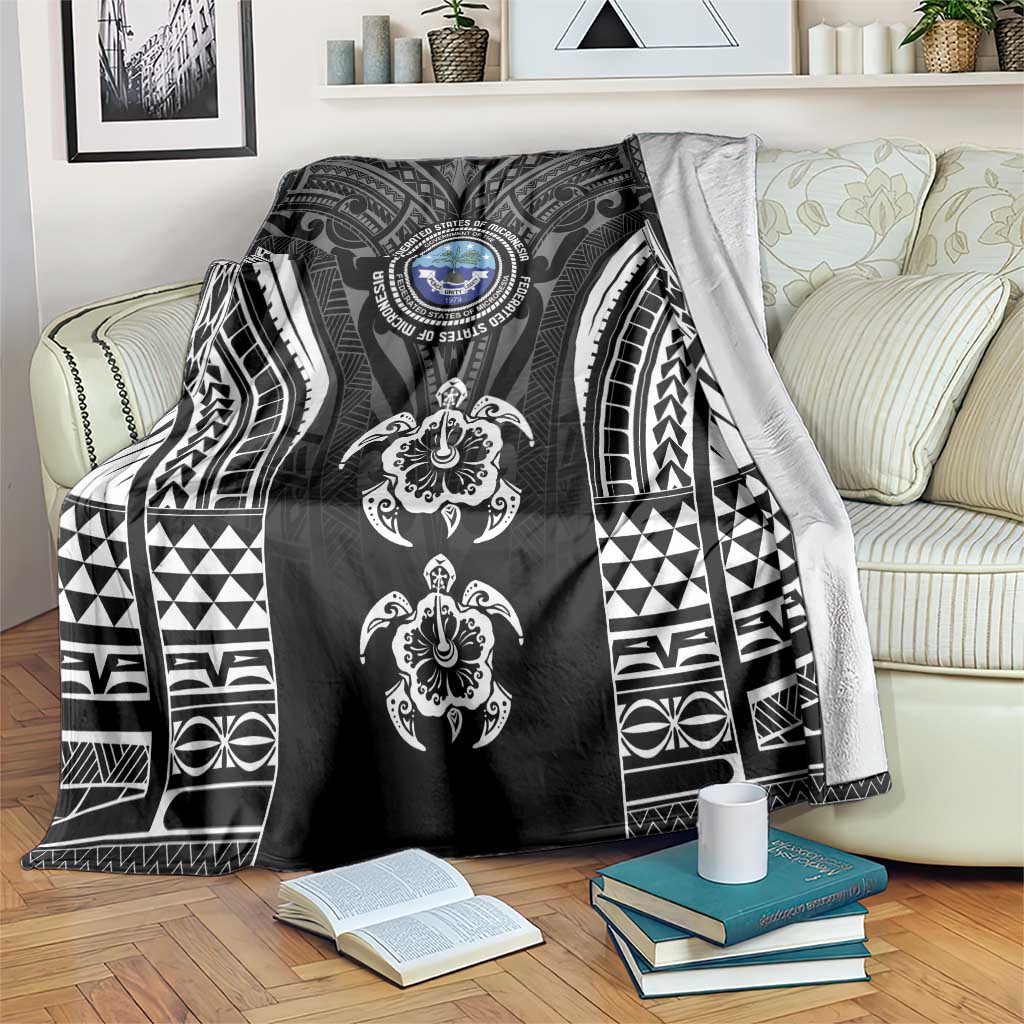 FSM Micronesia Six 9 One Blanket Polynesian Tribal Pattern