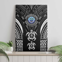 FSM Micronesia Six 9 One Canvas Wall Art Polynesian Tribal Pattern