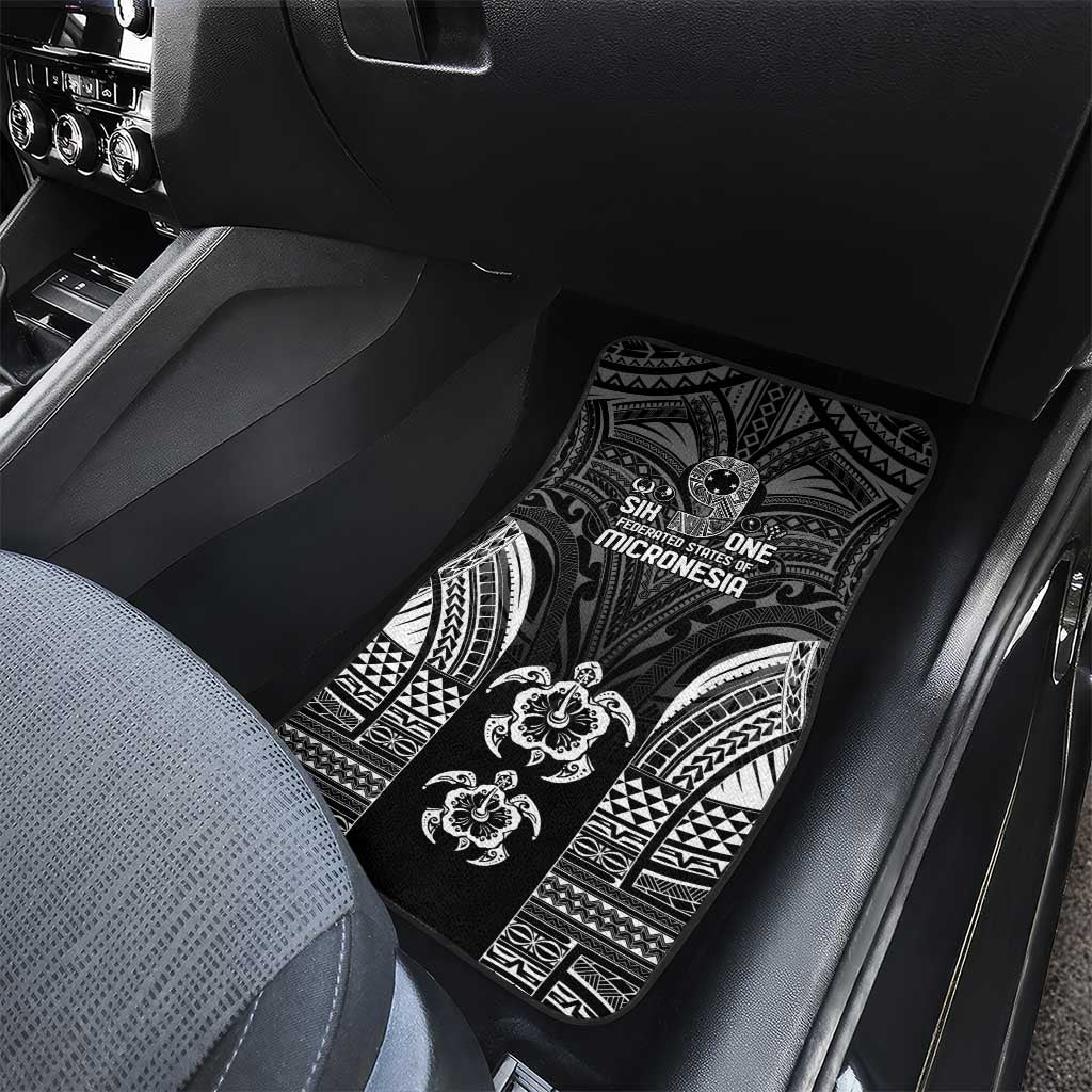 FSM Micronesia Six 9 One Car Mats Polynesian Tribal Pattern
