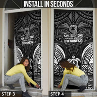 FSM Micronesia Six 9 One Door Cover Polynesian Tribal Pattern - Polynesian Pride