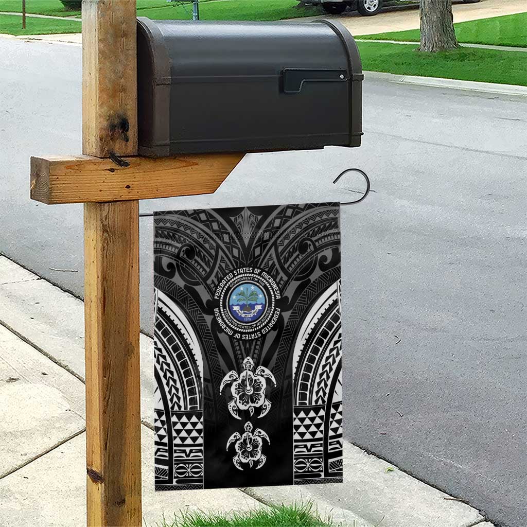 FSM Micronesia Six 9 One Garden Flag Polynesian Tribal Pattern