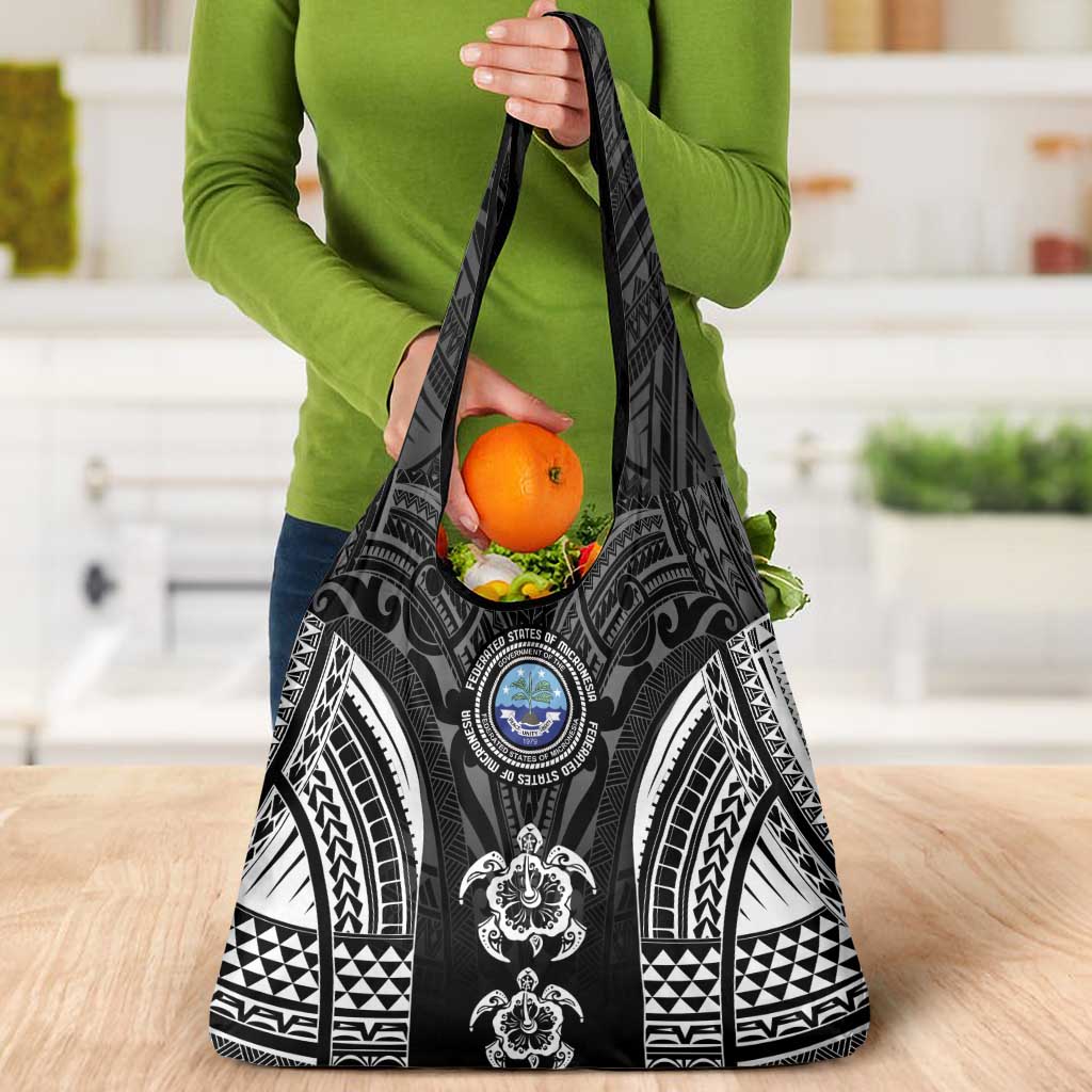 FSM Micronesia Six 9 One Grocery Bag Polynesian Tribal Pattern