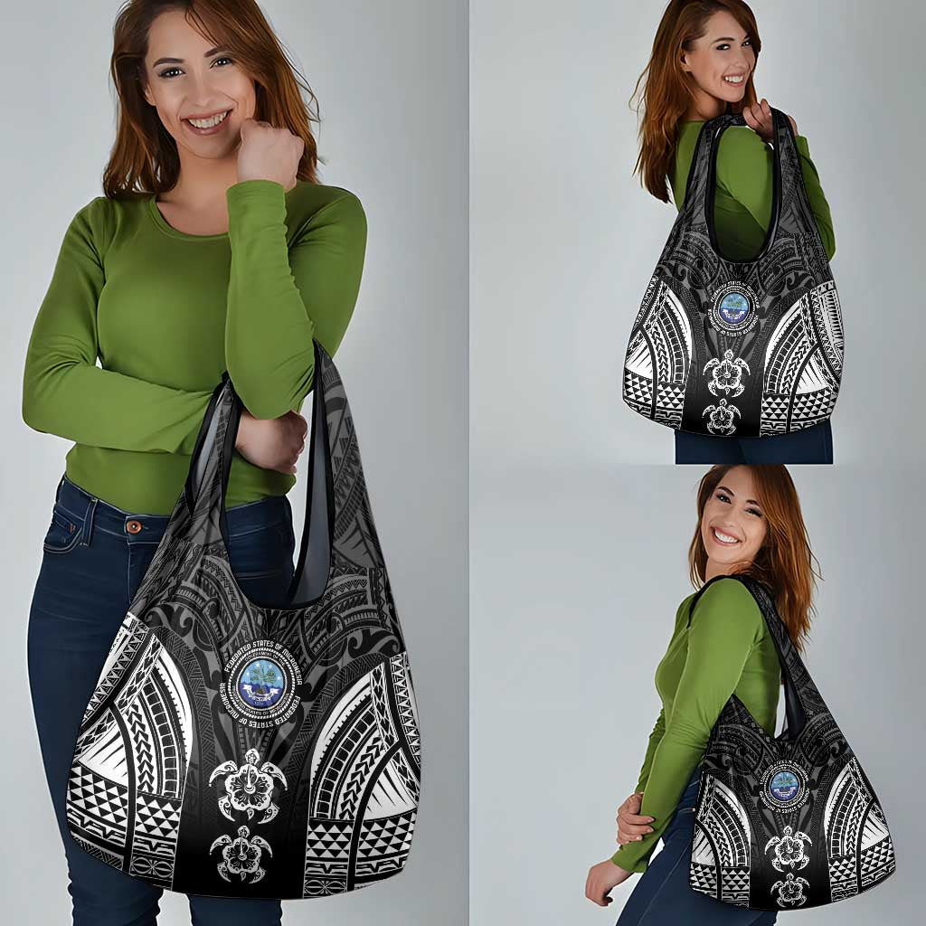 FSM Micronesia Six 9 One Grocery Bag Polynesian Tribal Pattern