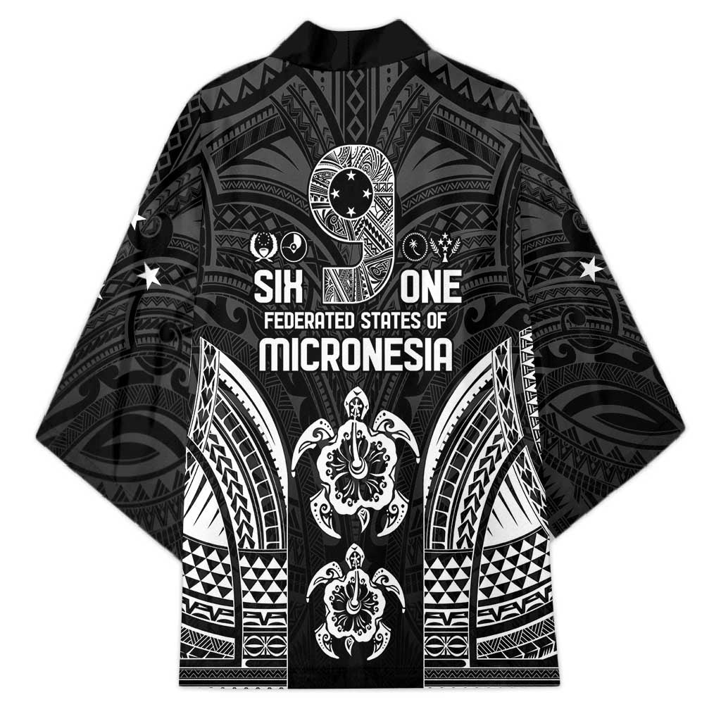 FSM Micronesia Six 9 One Kimono Polynesian Tribal Pattern - Polynesian Pride