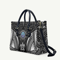 FSM Micronesia Six 9 One Leather Bag Polynesian Tribal Pattern - Polynesian Pride