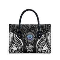 FSM Micronesia Six 9 One Leather Bag Polynesian Tribal Pattern - Polynesian Pride