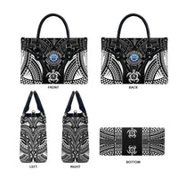 FSM Micronesia Six 9 One Leather Bag Polynesian Tribal Pattern - Polynesian Pride