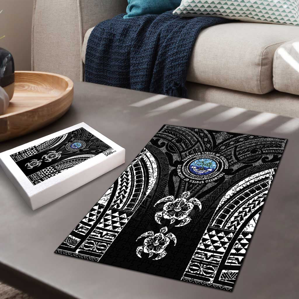 FSM Micronesia Six 9 One Puzzle Polynesian Tribal Pattern - Polynesian Pride