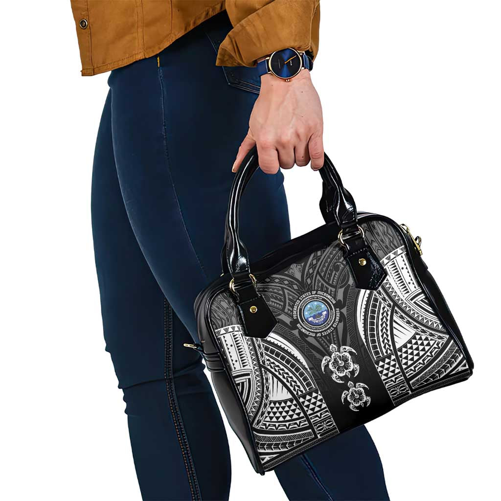 FSM Micronesia Six 9 One Shoulder Handbag Polynesian Tribal Pattern