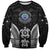 FSM Micronesia Six 9 One Sweatshirt Polynesian Tribal Pattern