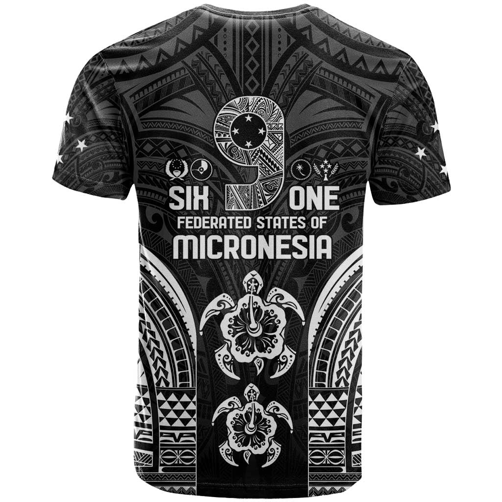 FSM Micronesia Six 9 One T Shirt Polynesian Tribal Pattern