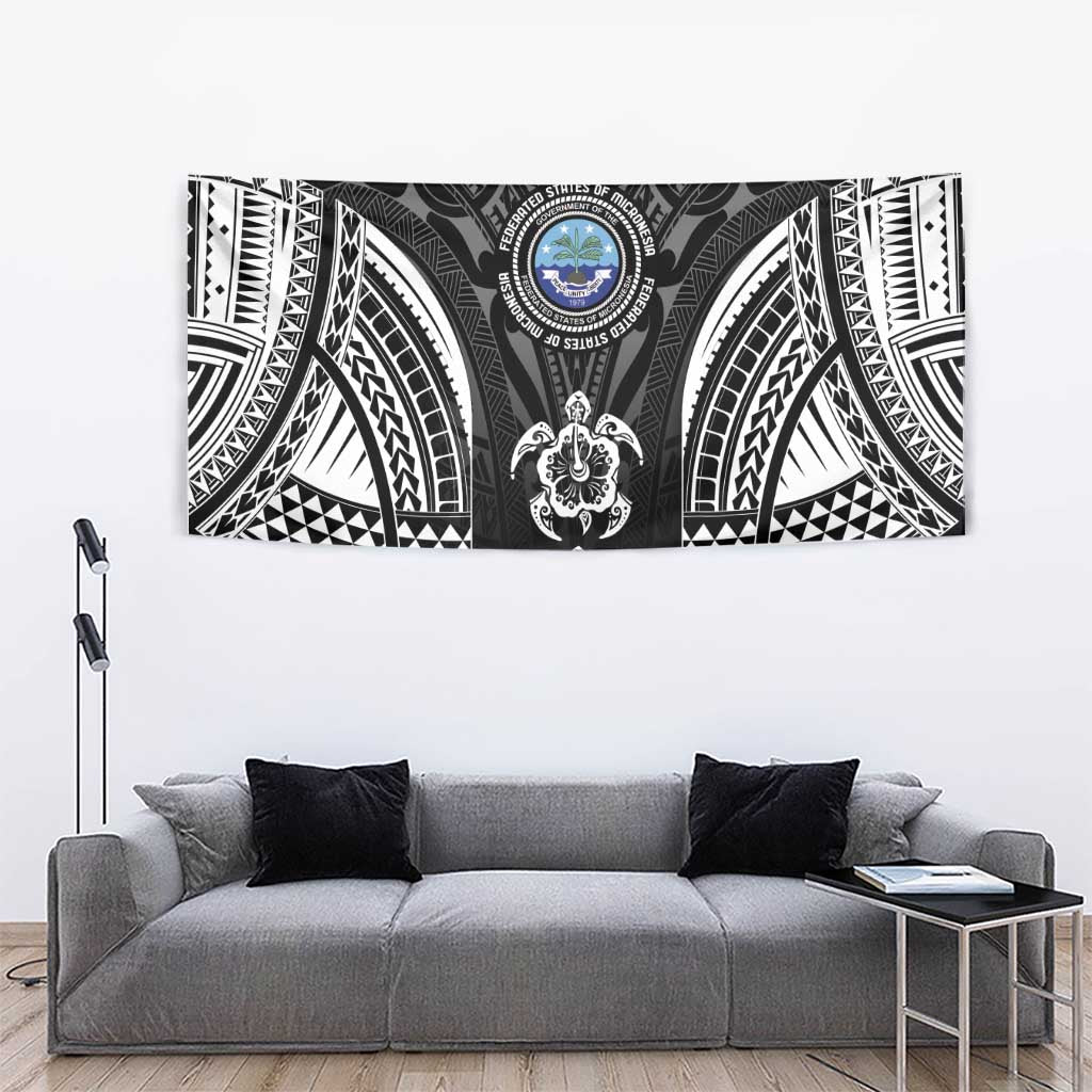 FSM Micronesia Six 9 One Tapestry Polynesian Tribal Pattern