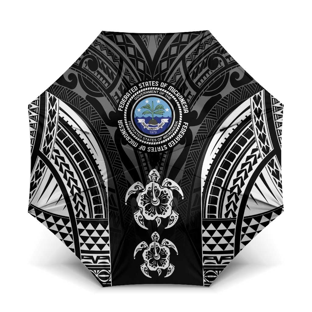 FSM Micronesia Six 9 One Umbrella Polynesian Tribal Pattern - Polynesian Pride