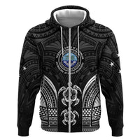 FSM Micronesia Six 9 One Zip Hoodie Polynesian Tribal Pattern