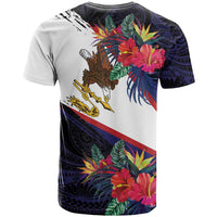 American Samoa Flag Day Since 1900 T Shirt Samoa Muamua Le Atua Tropical Flowers
