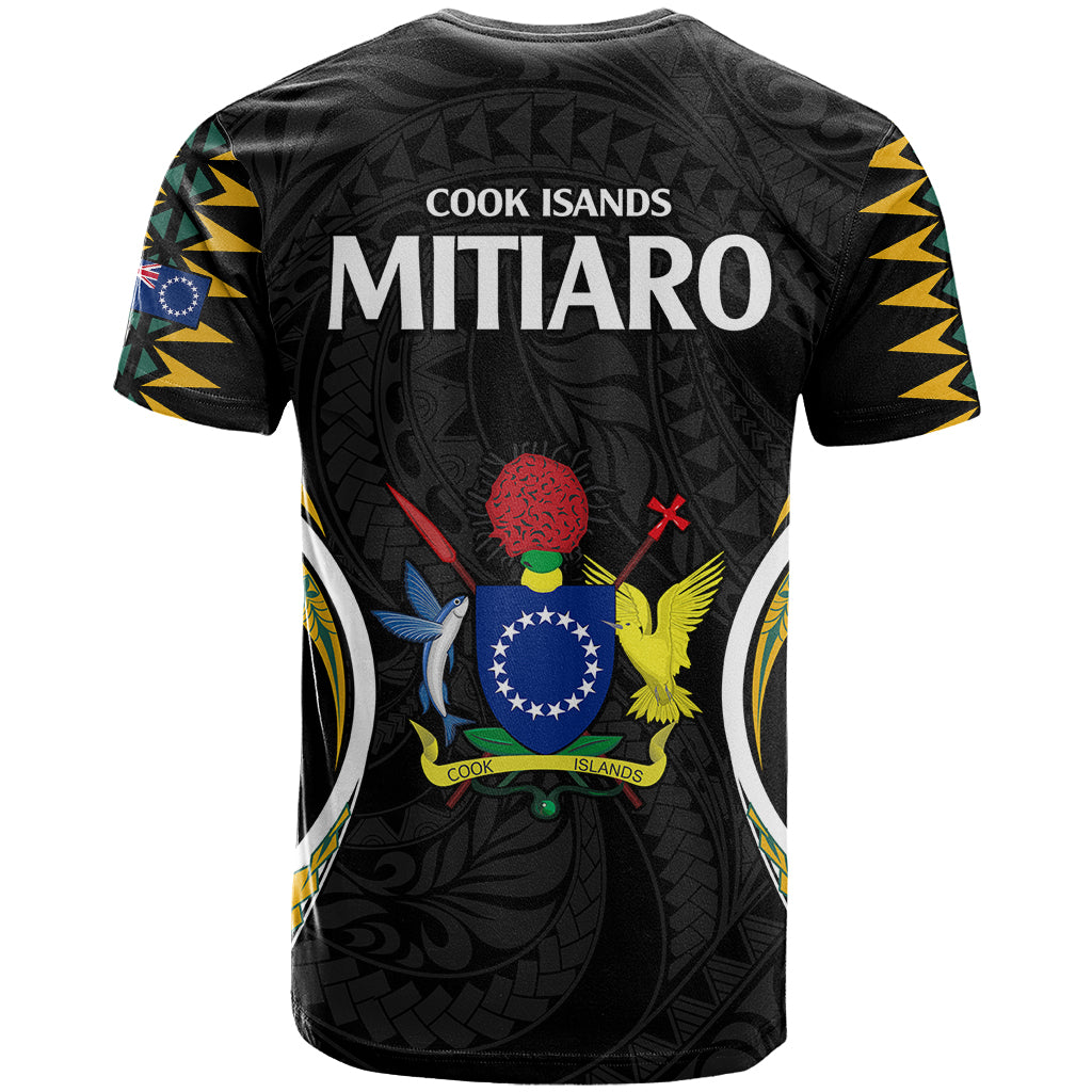 Polynesian Pride Mitiaro Island T Shirt Cook Islands Tribal Wave Style LT9 - Polynesian Pride