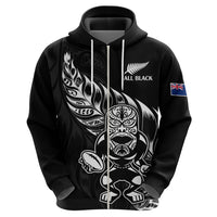 New Zealand All Black Rugby Hoodie LT9 - Polynesian Pride