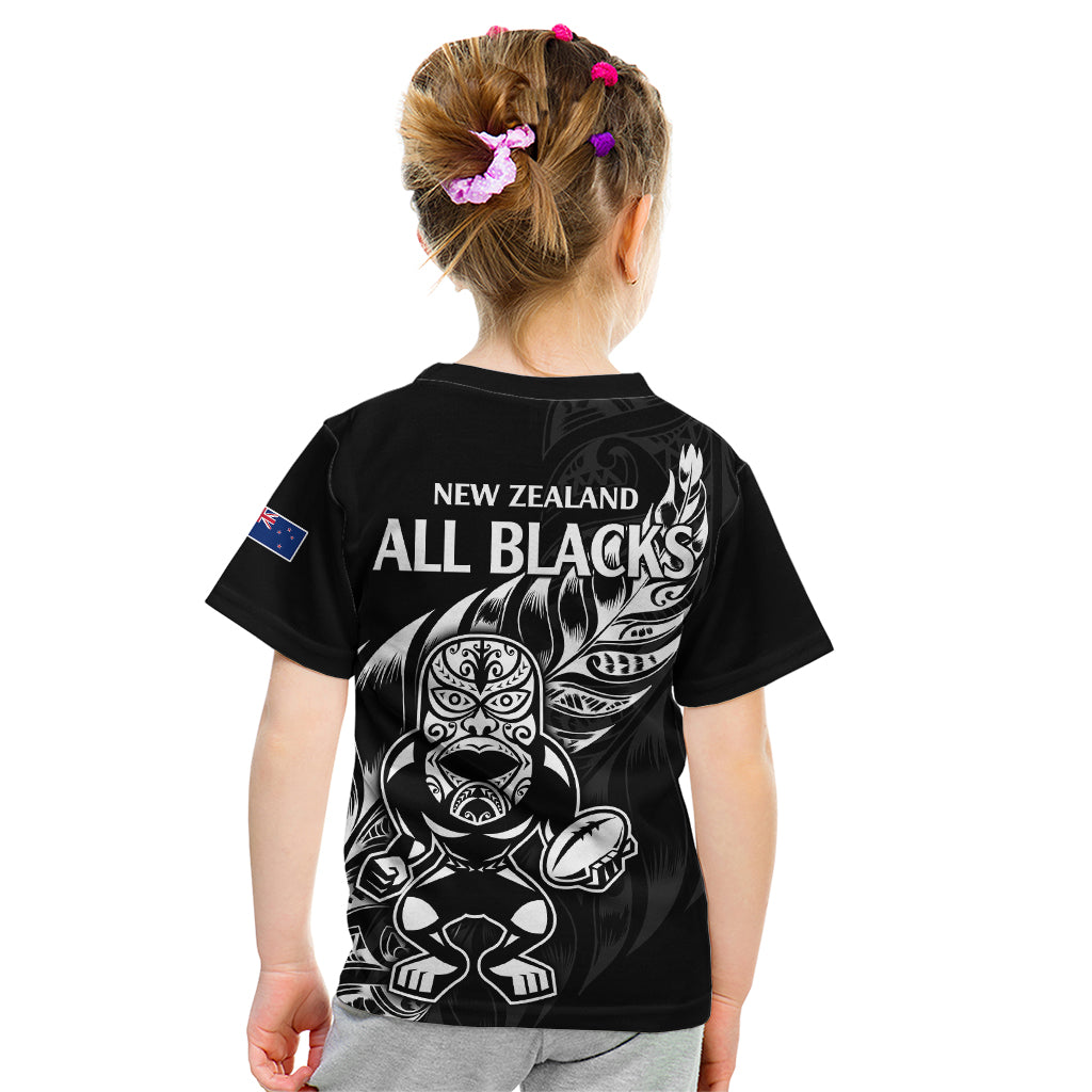 New Zealand All Black Rugby Kid T Shirt LT9 - Polynesian Pride