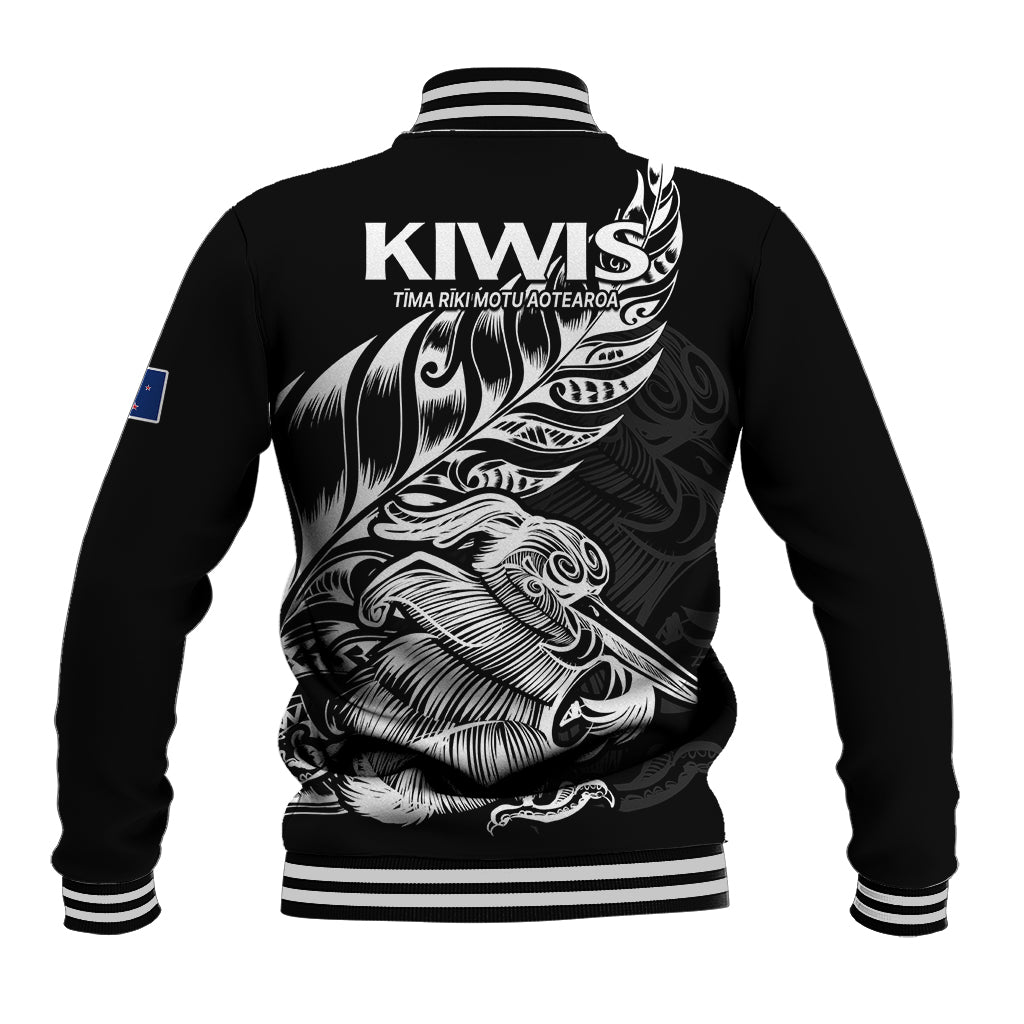 New Zealand Kiwi Rugby Baseball Jacket LT9 - Polynesian Pride