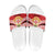 Personalised Kolisi Tonga College Atele Slide Sandals Polynesian Ngatu Tribal - Polynesian Pride