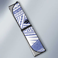 Personalised Tonga Apifoou College Auto Sun Shade Polynesian Ngatu Tribal - Polynesian Pride