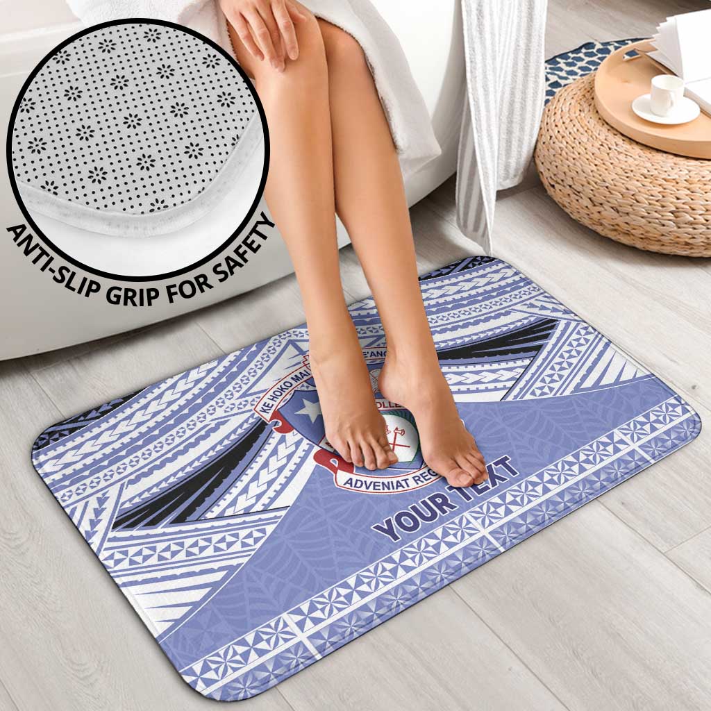 Personalised Tonga Apifoou College Bathroom Set Polynesian Ngatu Tribal - Polynesian Pride