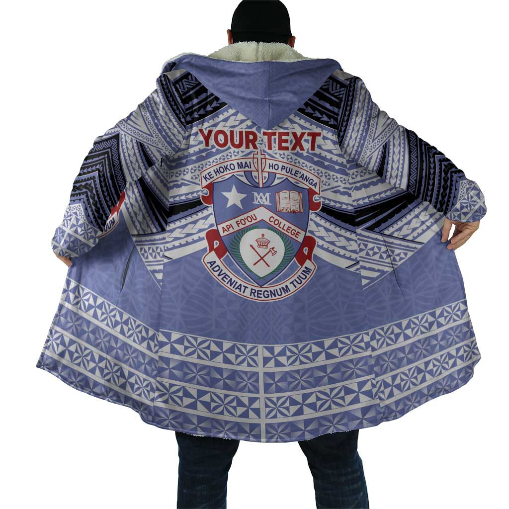 Personalised Tonga Apifoou College Cloak Polynesian Ngatu Tribal - Polynesian Pride