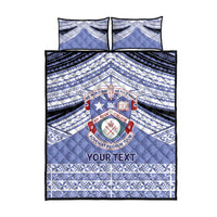 Personalised Tonga Apifoou College Quilt Bed Set Polynesian Ngatu Tribal