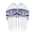 Personalised Tonga Apifoou College Slide Sandals Polynesian Ngatu Tribal - Polynesian Pride
