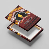 Personalised Tonga Beulah College Canvas Wall Art Polynesian Ngatu Tribal