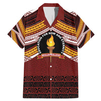 Personalised Tonga Beulah College Family Matching Mermaid Dress and Hawaiian Shirt Polynesian Ngatu Tribal