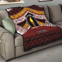 Personalised Tonga Beulah College Quilt Polynesian Ngatu Tribal