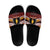 Personalised Tonga Beulah College Slide Sandals Polynesian Ngatu Tribal - Polynesian Pride