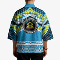 Personalised Tonga Lavengamalie College Kimono Polynesian Ngatu Tribal - Polynesian Pride