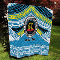 Personalised Tonga Lavengamalie College Quilt Polynesian Ngatu Tribal