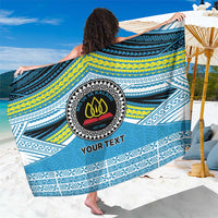 Personalised Tonga Lavengamalie College Sarong Polynesian Ngatu Tribal